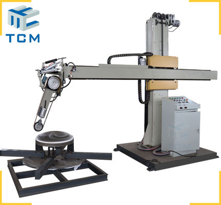 Steel cylinder head Dished Head surface grinding polishing machine 