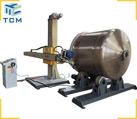 415V ماشین پولیش فلز اتوماتیک سطح آسیاب مخزن پوسته برای بدن کشتی