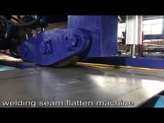 PLC اتوماتیک جوشکاری برای فولاد ورق مخزن پوسته پوسته طولی جوشکاری پایان